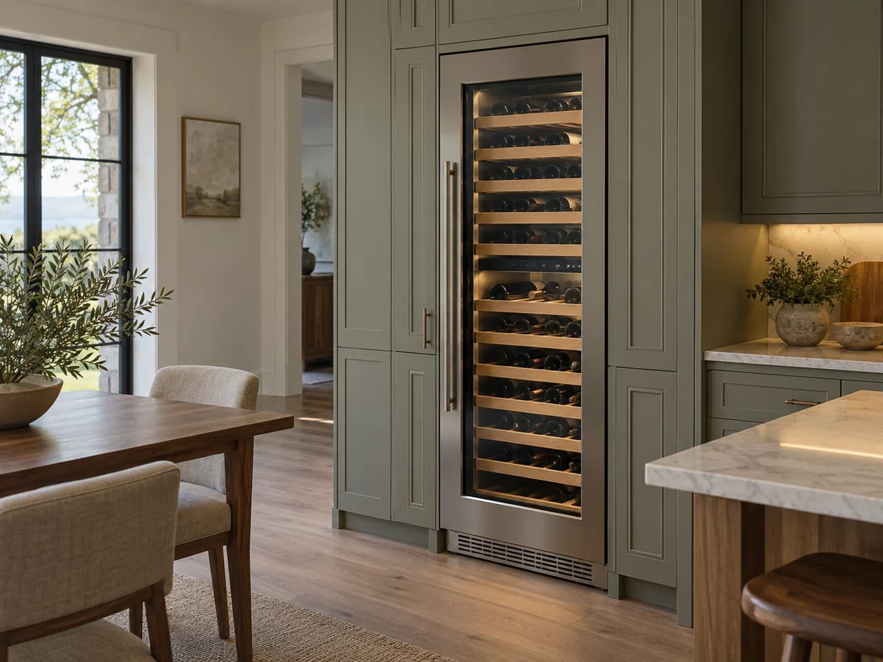 Illustration of Monogram wine cooler